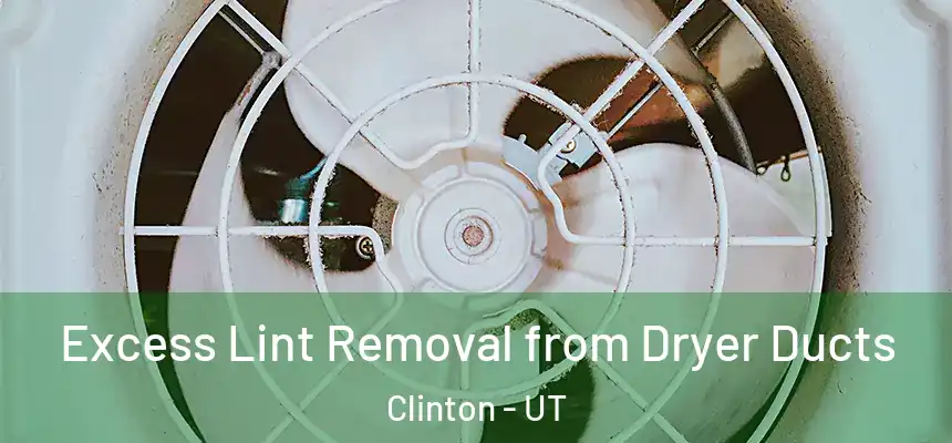 Excess Lint Removal from Dryer Ducts Clinton - UT